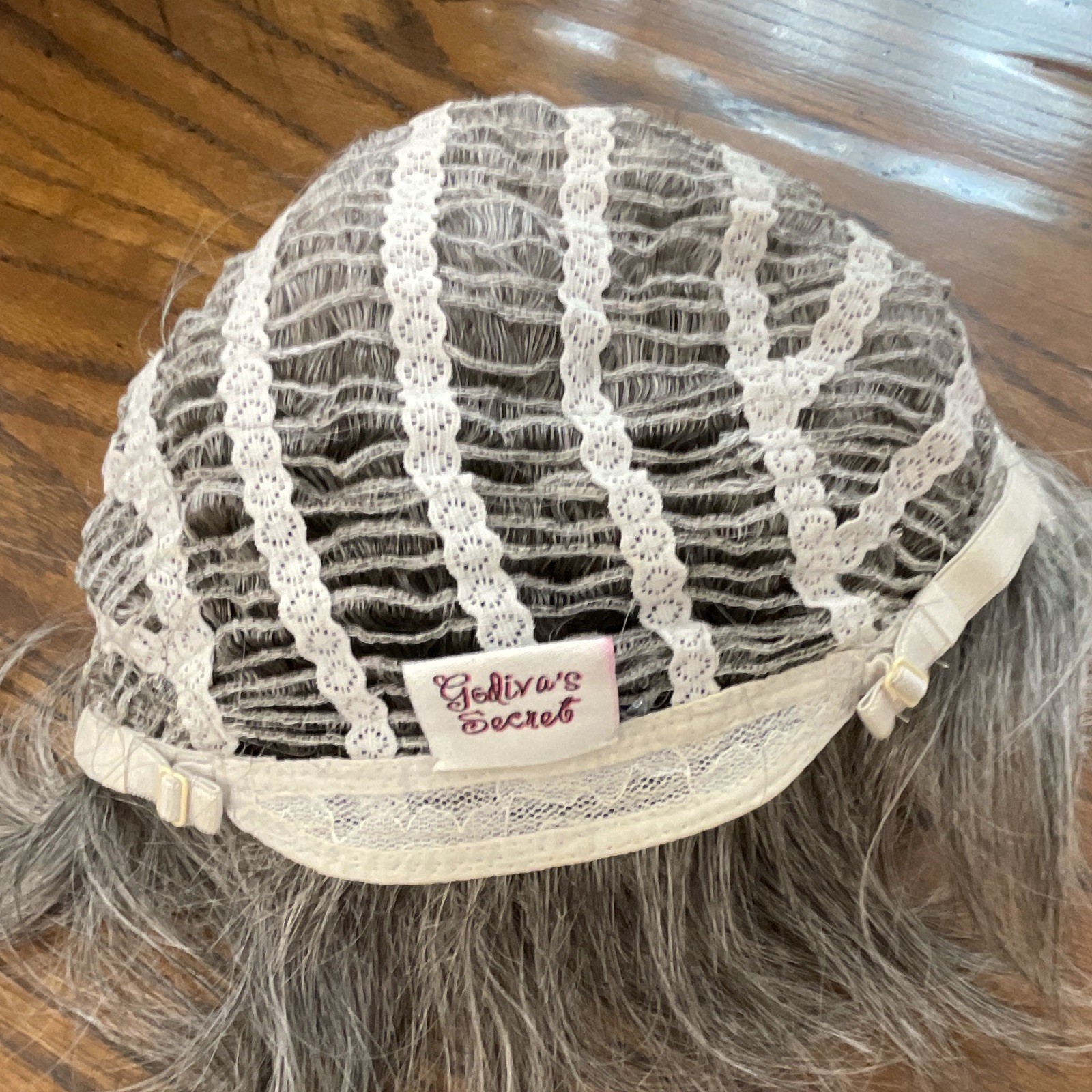 Godivas Secret Synthetic Short Layered Wavy Wig Classic Cap Gray/Silver Freedom