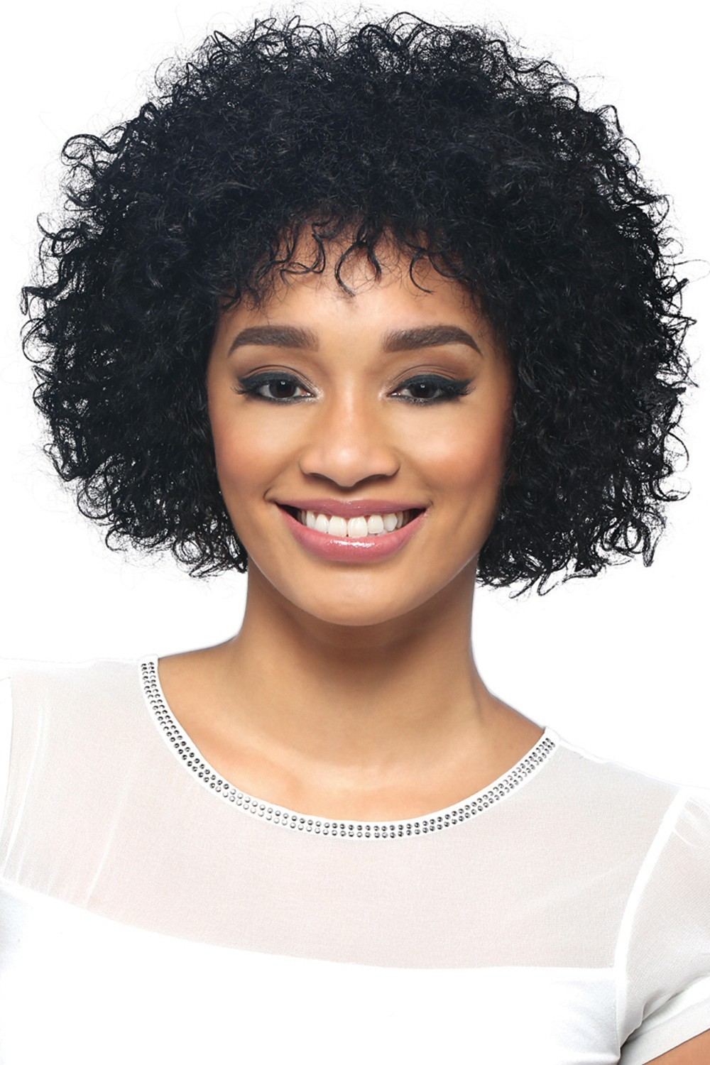SPRING – VIVICA A FOX BRAZILIAN REMI 100% HUMAN HAIR FULL WIG TIGHT SPIRAL CURL