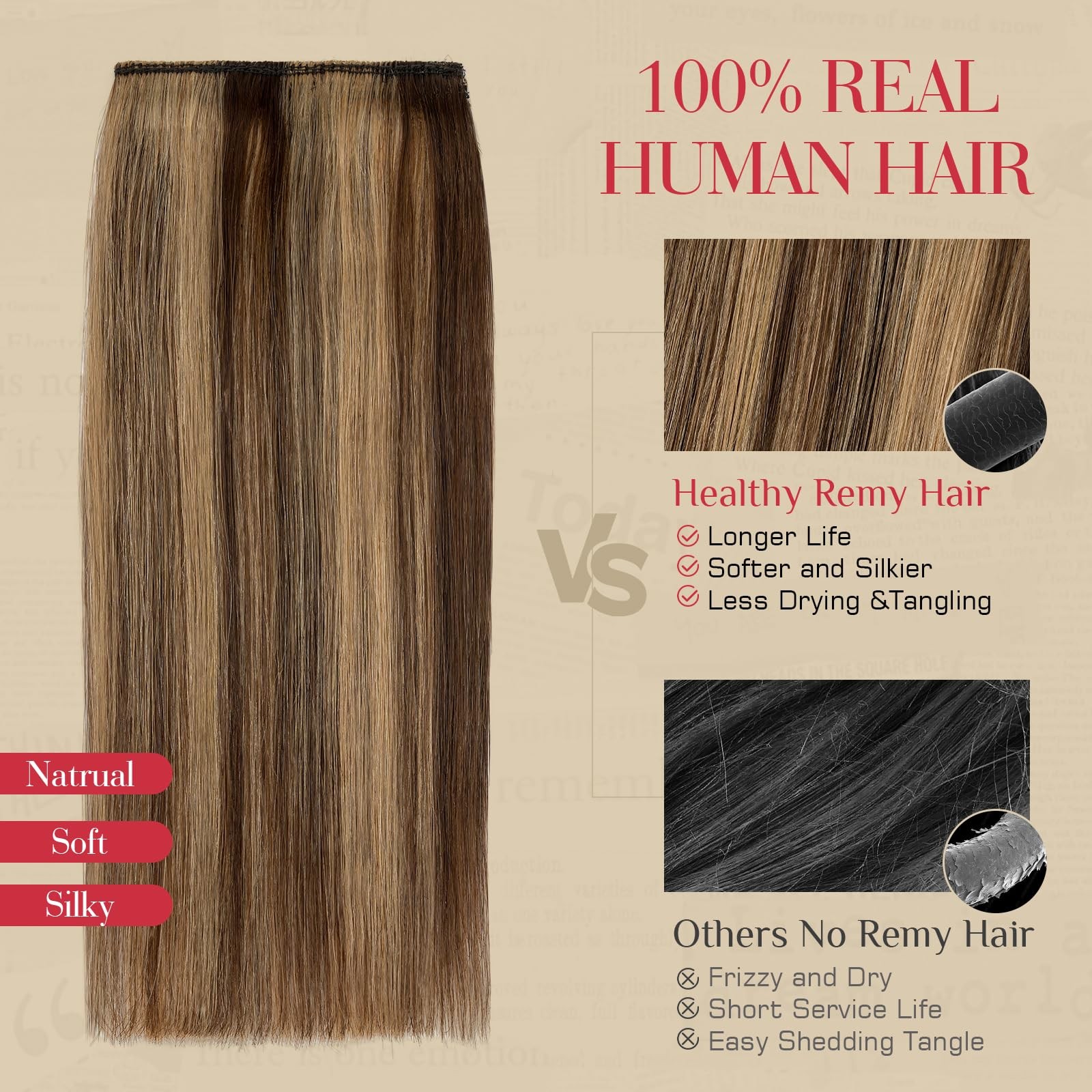 Rich Choices Short Clip In Extensions Real – Mini Clip Ins Hairpiece
