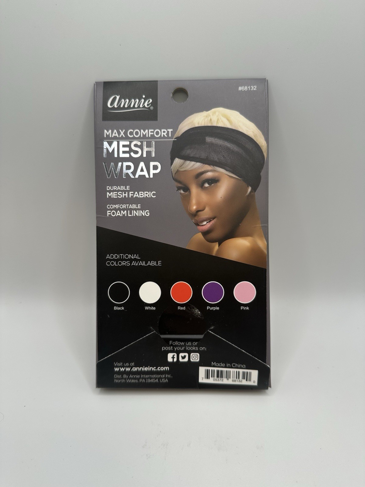 Annie Mesh Wrap Durable Mesh Fabric Comfortable Foam Lining Premium Fabric 68132