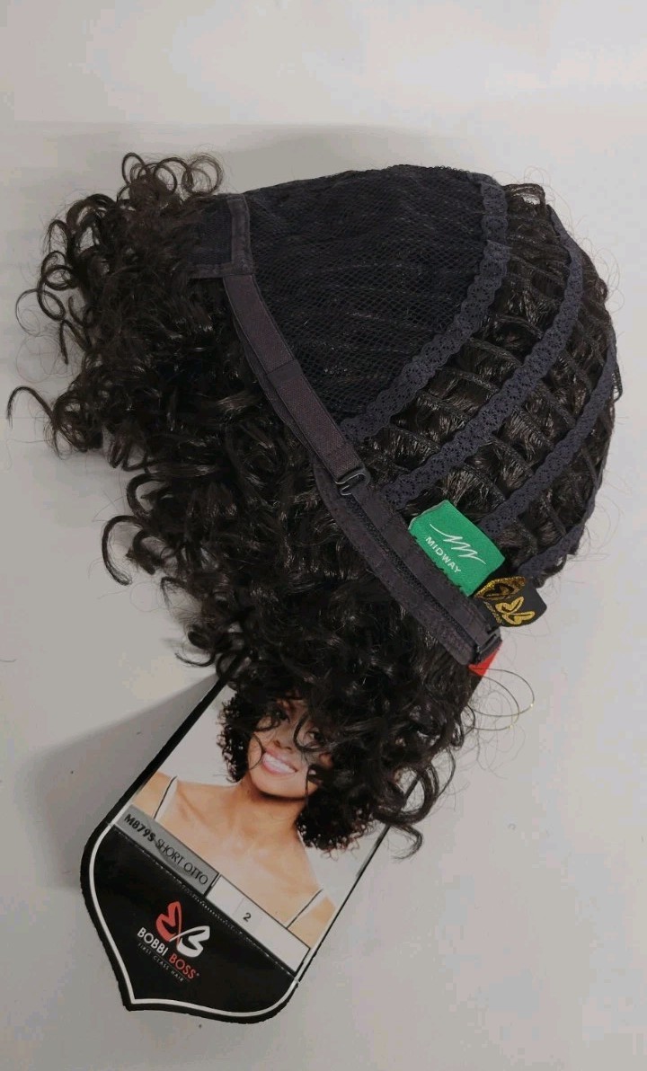 💕SEXY SHORT SPIRAL CURL WIG DARK BROWN FOR BLACK WOMEN DAILY FASHION BOBBI BOSS