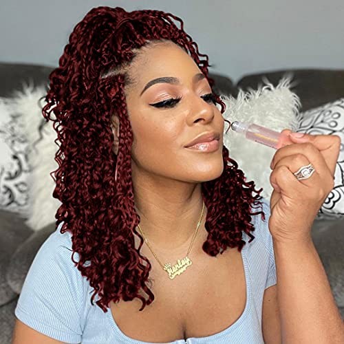 12inch Goddess Box Braids Crochet Hair Boho Box-Braids 12 Inch(Pack of 8) TBUG