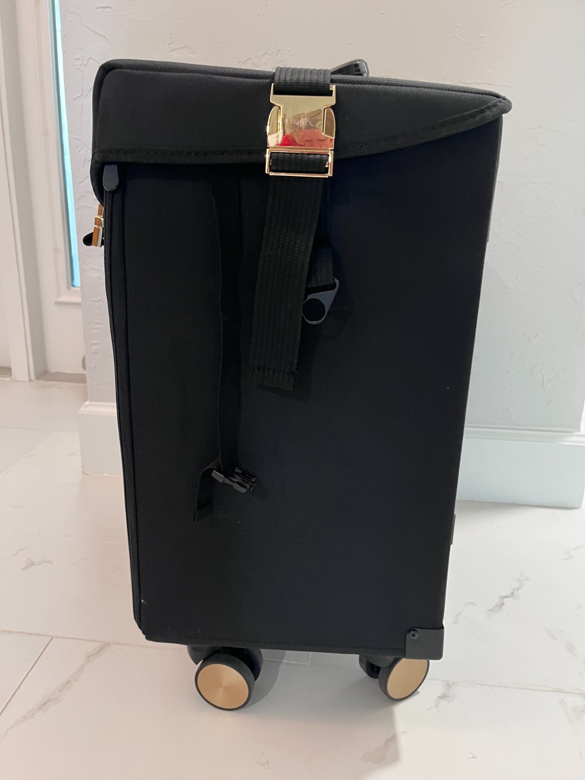 Bellami Professional Beautrician Organizer / Travel Rolling Case Luggage Extras