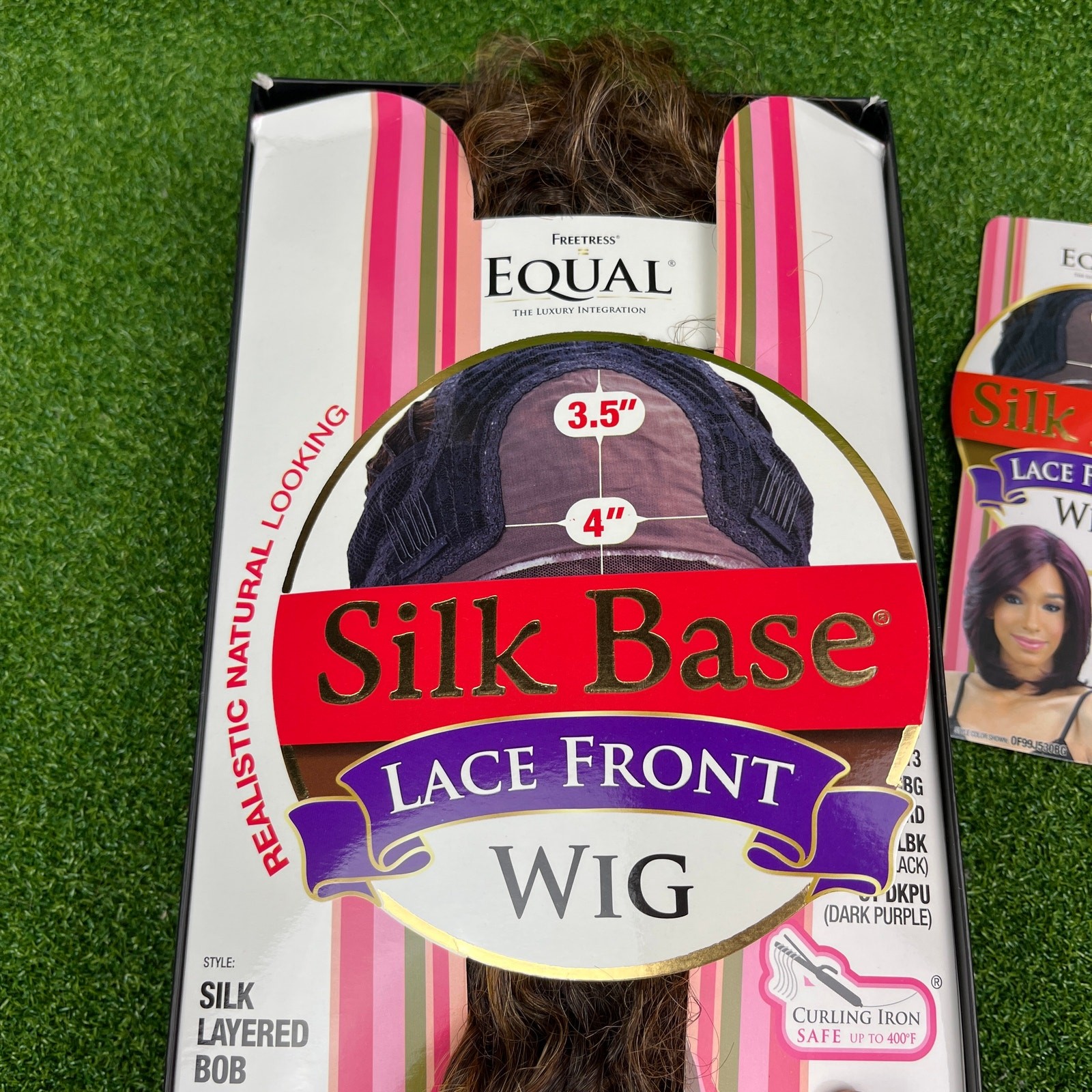 Freetress Equal Silk Base Lace Front Wig Silk Layered Bob