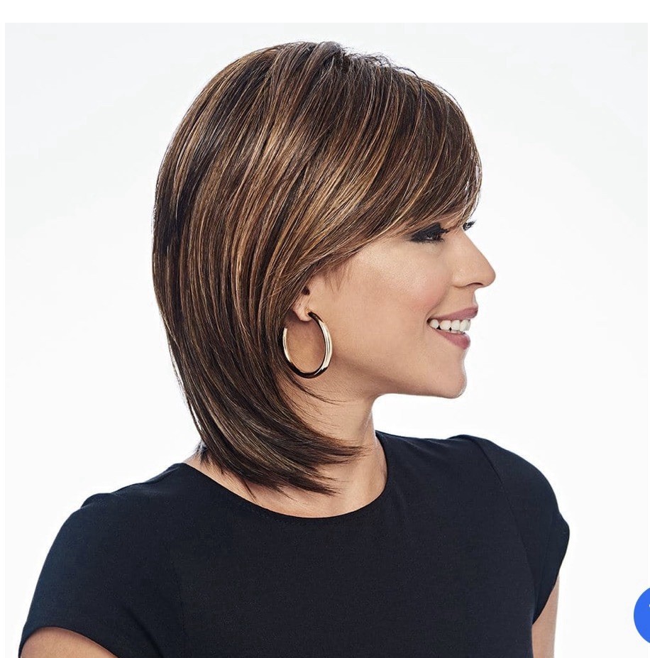 Hairdo Razor Cut Wig Straight Glazed Mocha Medium Brown Gold R11S+ 17H180