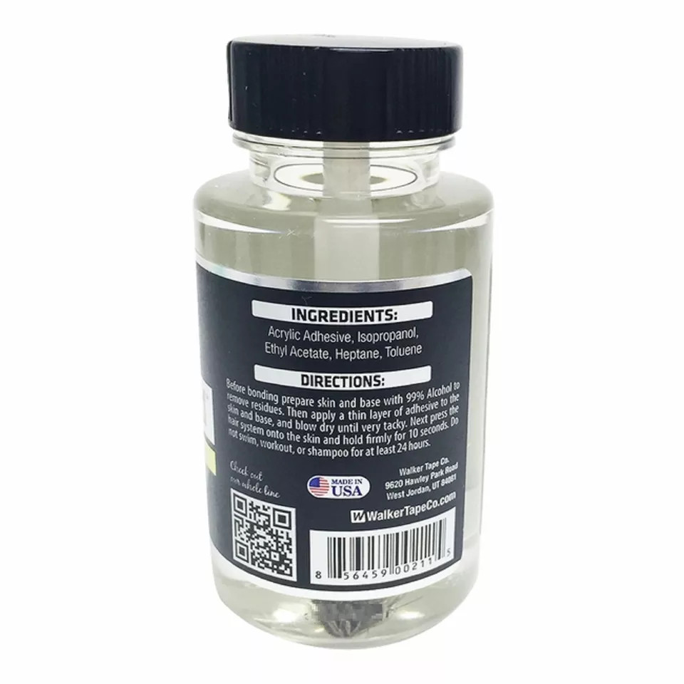Walker Ultra Hold 3.4 fl.oz Glue Two Bottles ~Fabrics,Craft ,Lace Wigs & Toupee.