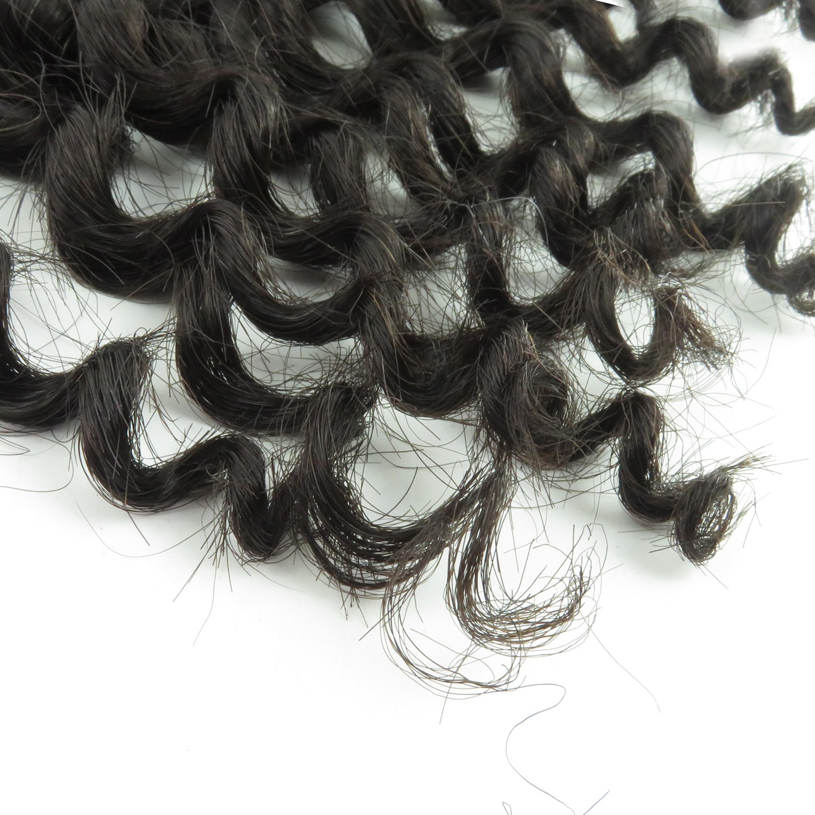 Clips on Jerry Curly Hair Bangs Clip in 100% Human Hair Front Bangs For Women