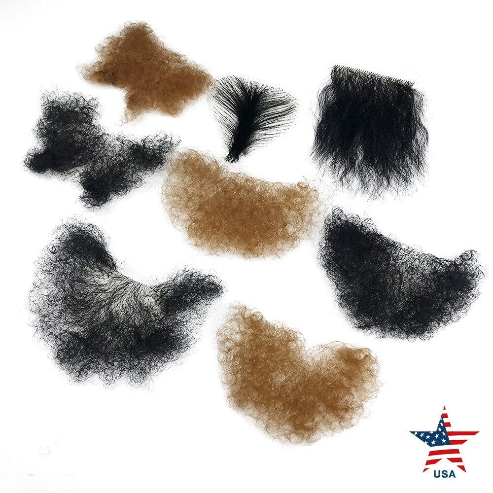 US Stock Fake Pubic Hair High Temperature Wire Private Use Silicone Doll Wig