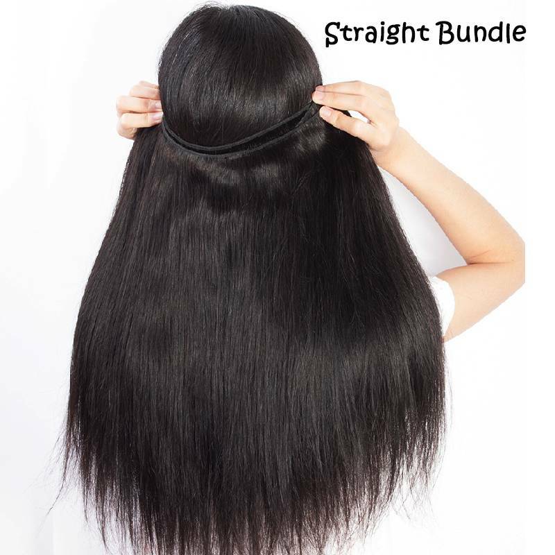 Thick 100-300g 1-3 Bundles 7A Unprocessed Brazilian Virgin Human Hair Cheap C151