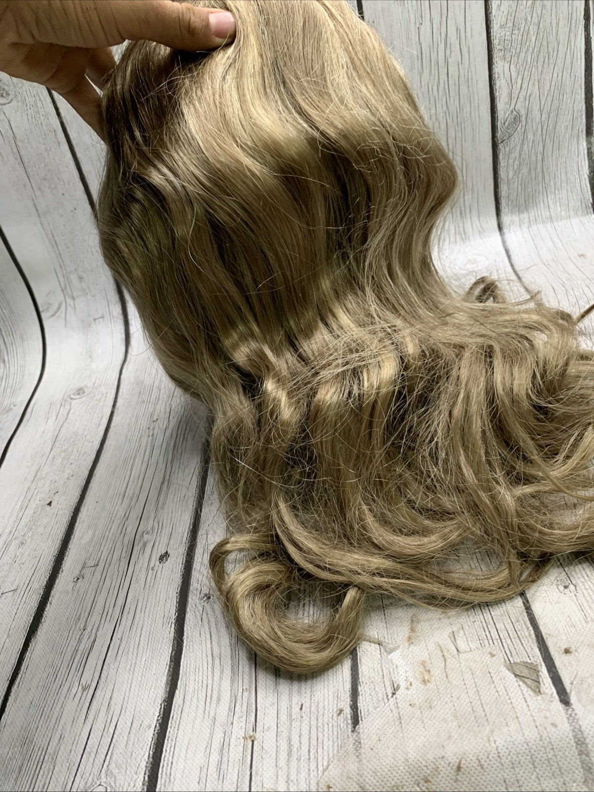 Mona Lisa Wig Modacrylic Long Dirty Blonde Hair