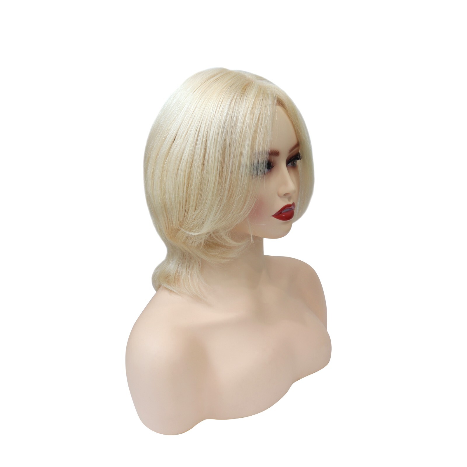Women Wigs European Virgin Hair System French Lace Front Injection Lace EW40-8”