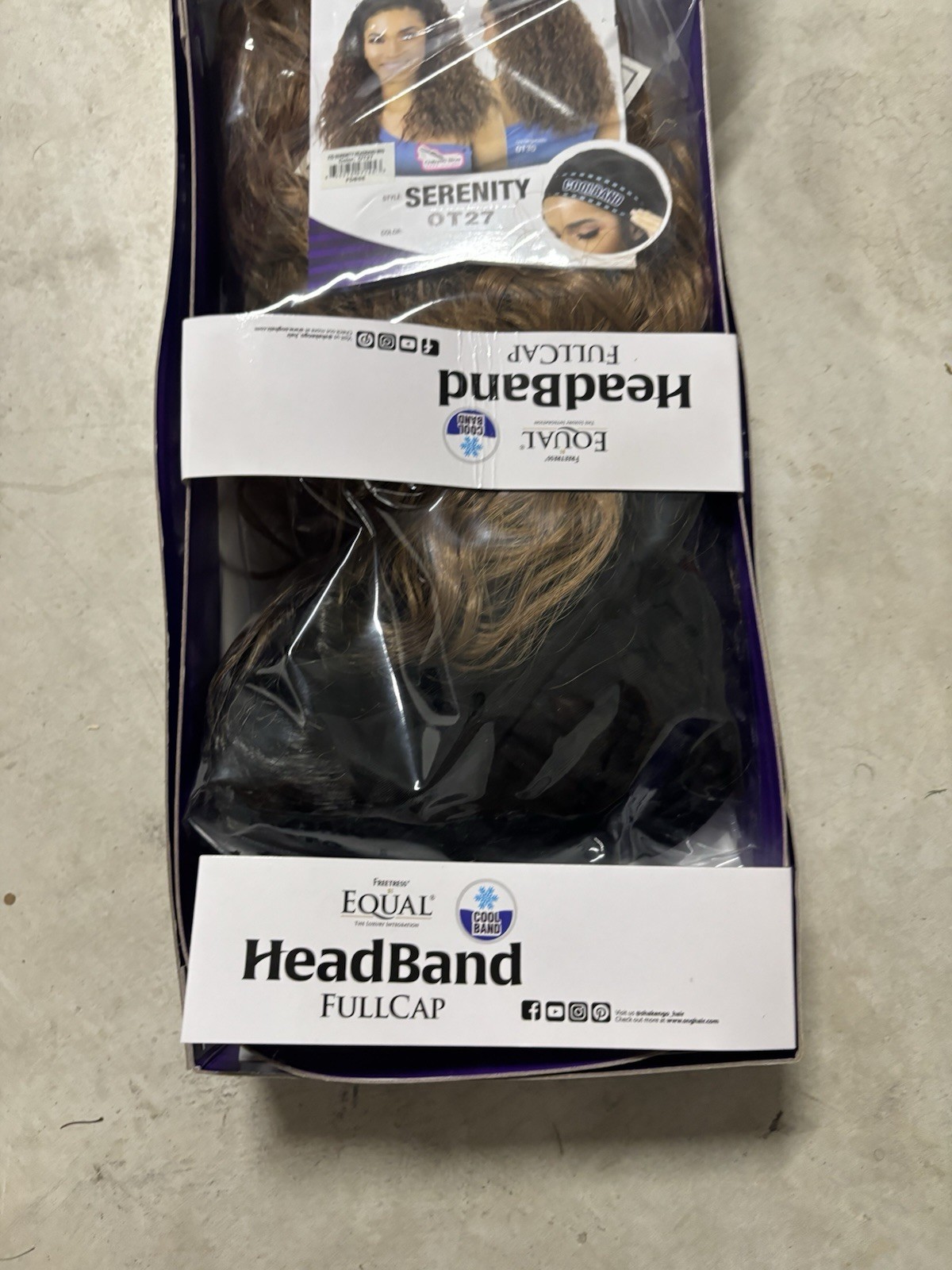 Freetress Equal Headband Full Cap Color OT27