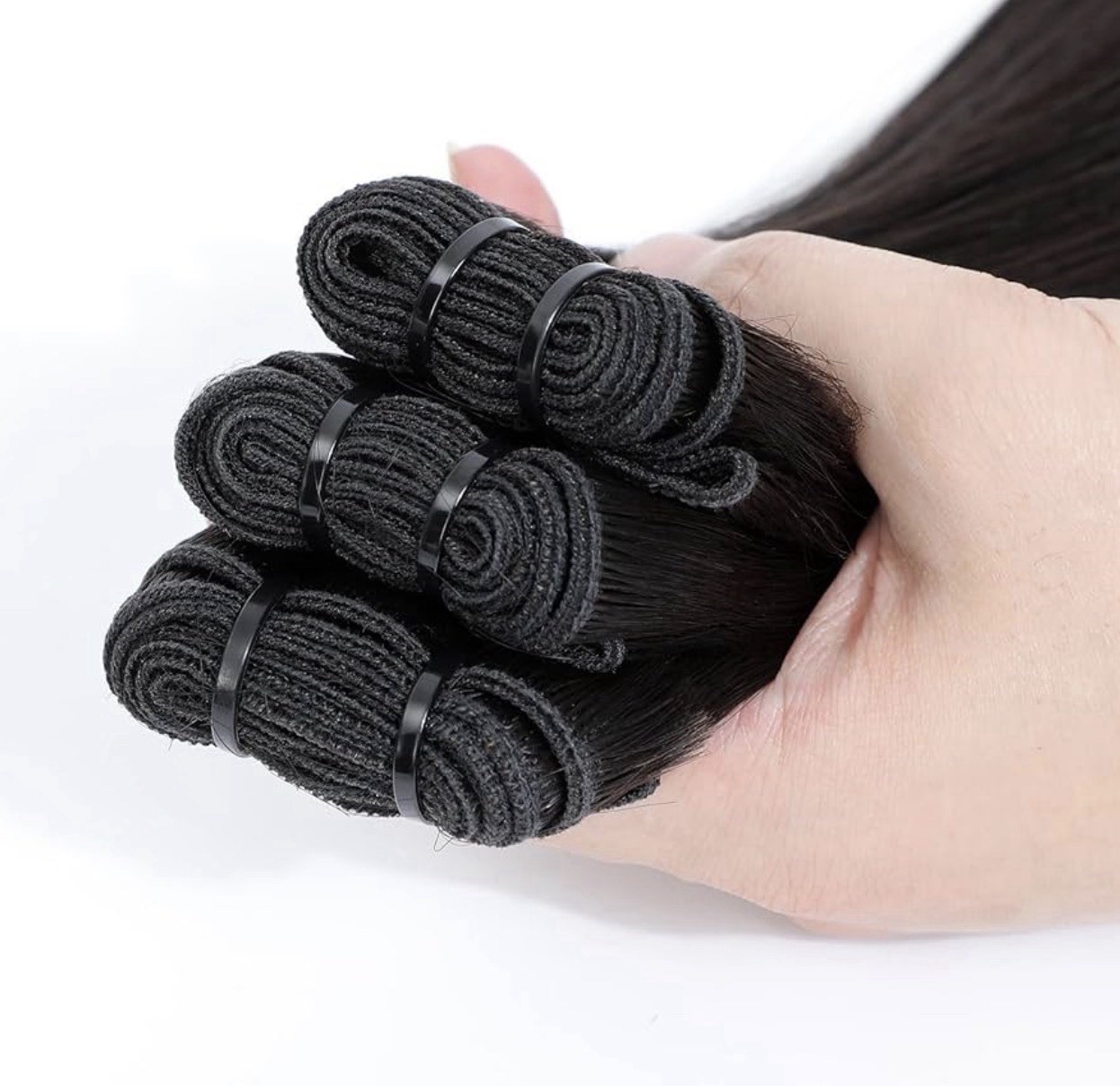 3 Bundles Grand Nature Raw Human Hair, 12, 14, 16 in, 311g