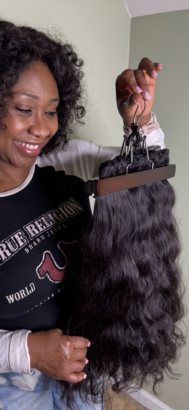 Raw Indian Human Hair Bundles Virgin Unprocessed Weave Extension