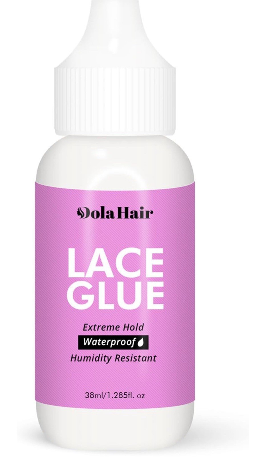 Dolahair Extreme Hold Lace Glue for Wigs Waterproof Invisible Bonding 1.3 Ounce