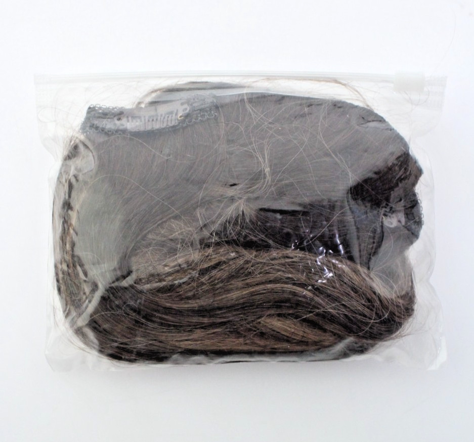 Sunny Hair CLIP-IN 18in Brown/Blonde Straight Human Hair Extensions CP 4-4-27