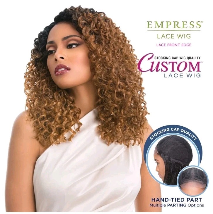Sensationnel Empress Custom Lace Wig Envy Curl #1 – Black
