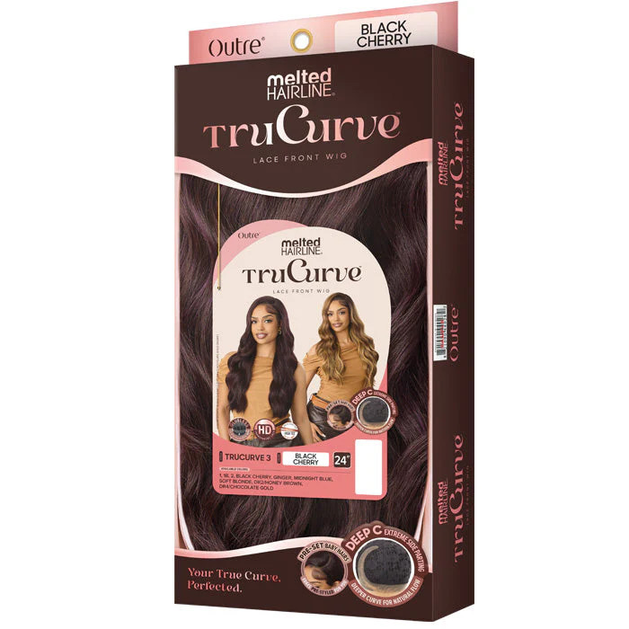 Outre Melted Hairline Trucurve Glueless HD Deep C-Part Lace Wig – TRUCURVE 3