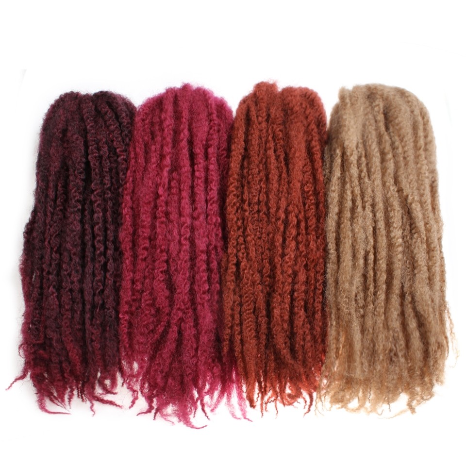 Top Kinky Twist Crochet Braiding Long Marley 18 In for Braids or Locs