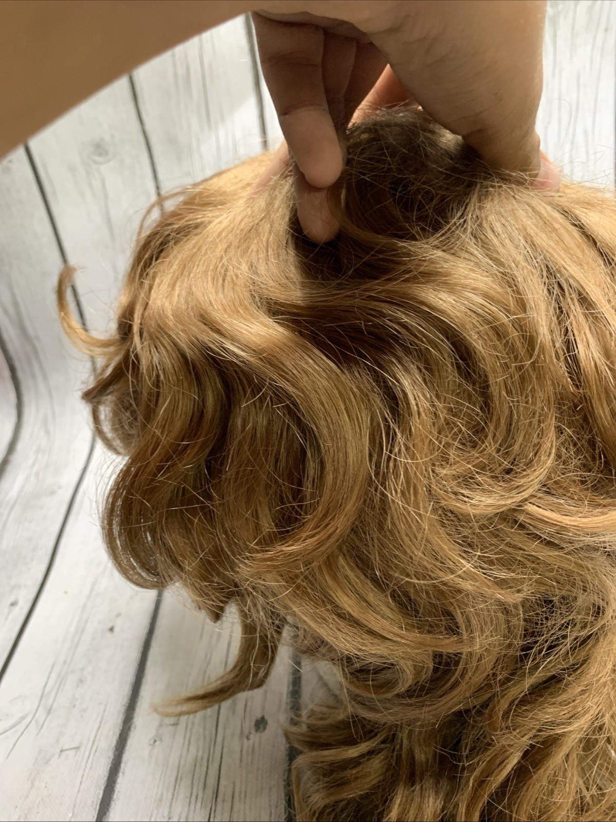 Tony Of Beverly ELURA Vintage Wig Longer Length AUBURN Red Brown Hair Curls