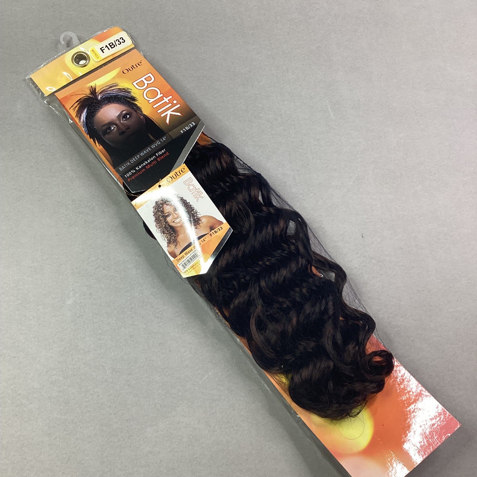 Outre Batik Deep Wave Hair Extensions 14″ F1B/33 Kanekalon Weaving