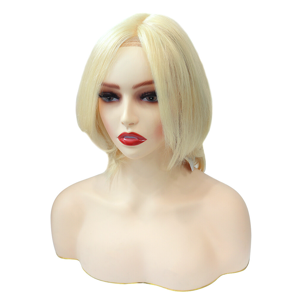 Women Wigs European Virgin Hair System French Lace Front Injection Lace EW40-8”