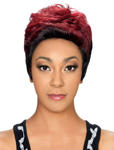 Hollywood SIS Synthetic Lace Front Wig LACE CELEB-H TIFF Color 1B (Black)