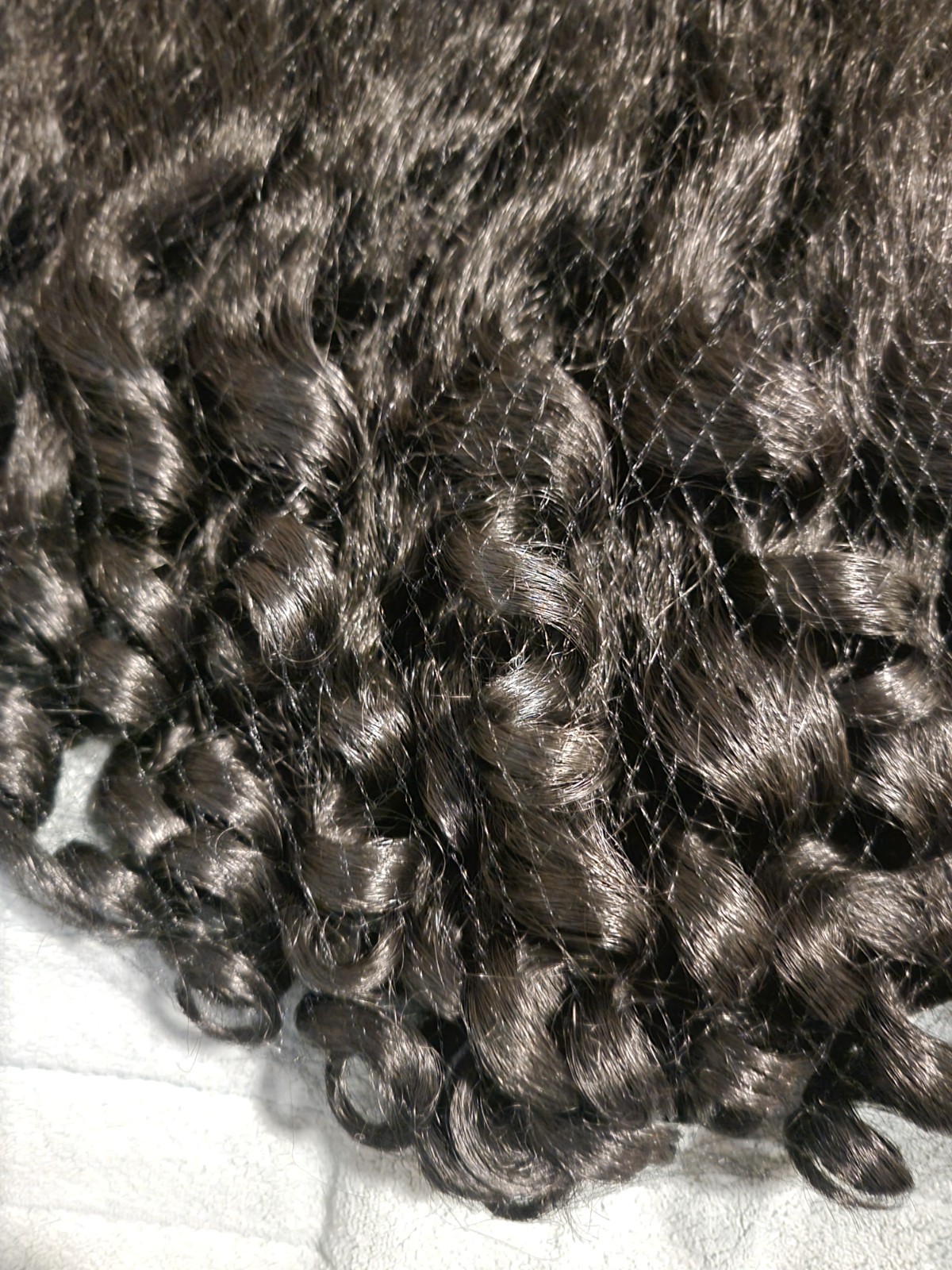 24in Afro Curly Glueless Headband Soft Synthetic Wig with Bouncy End Curls #1B