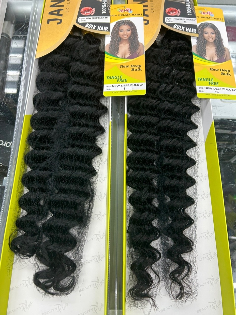JANET COLLECTION – New Deep Bulk 100% Human Hair Braid 14″ 16″ 18″ 24″ FREE SHIP
