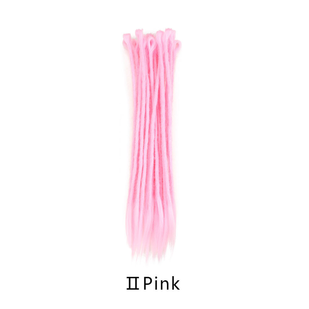 20in Ombre Dreadlocks Extensions Crochet Braiding Hair Dreads Locs Synthetic New