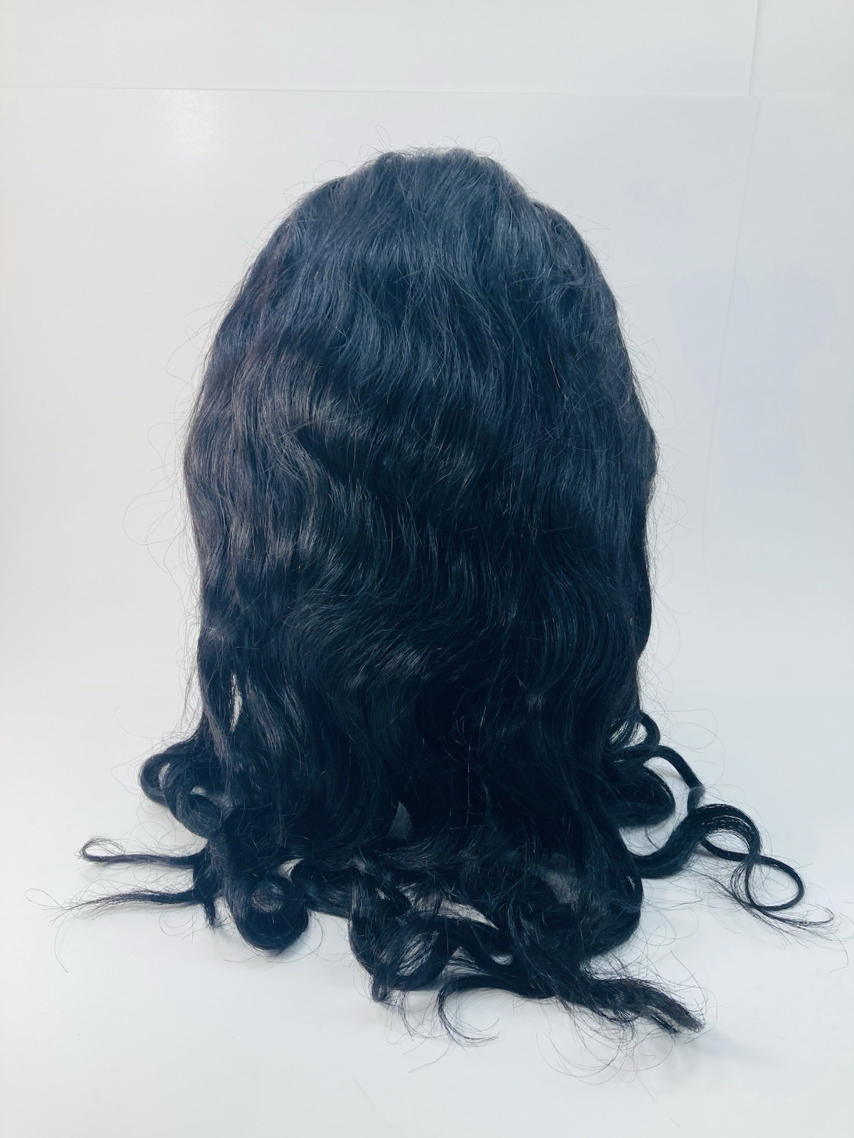Smilenice 5×5 Lace Closure Human Hair Wig 18” Body Wave Natural Black