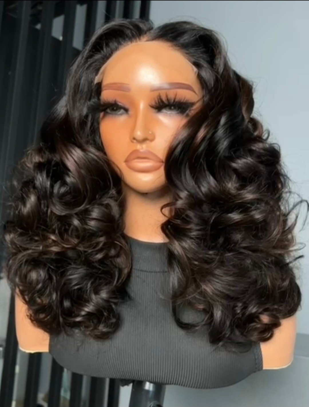 100% Vietnamese Human Hair, SDD, 5×5 HD Lace Closure Wig, Bouncy, 250% Density