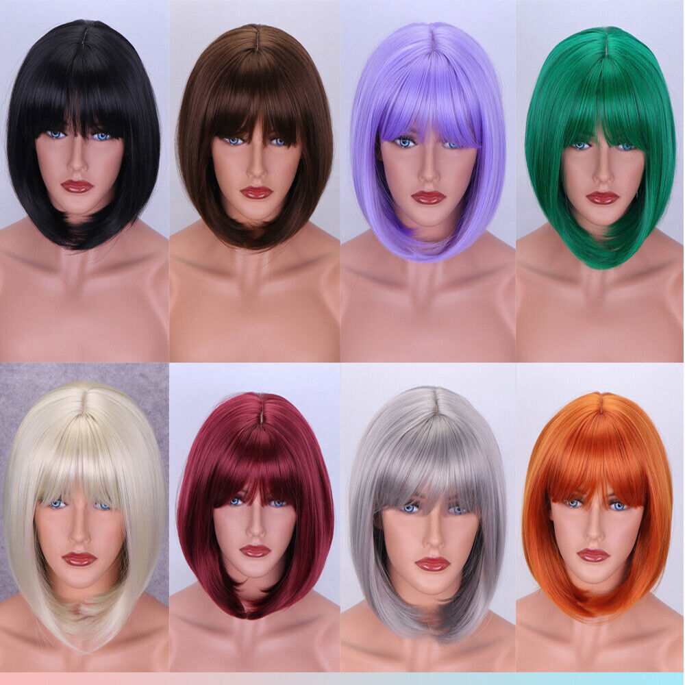 Sexy BOBO Wig Hair Multiple Colors Cosplay Costume Anime Hair Full Wavy Wig Hair