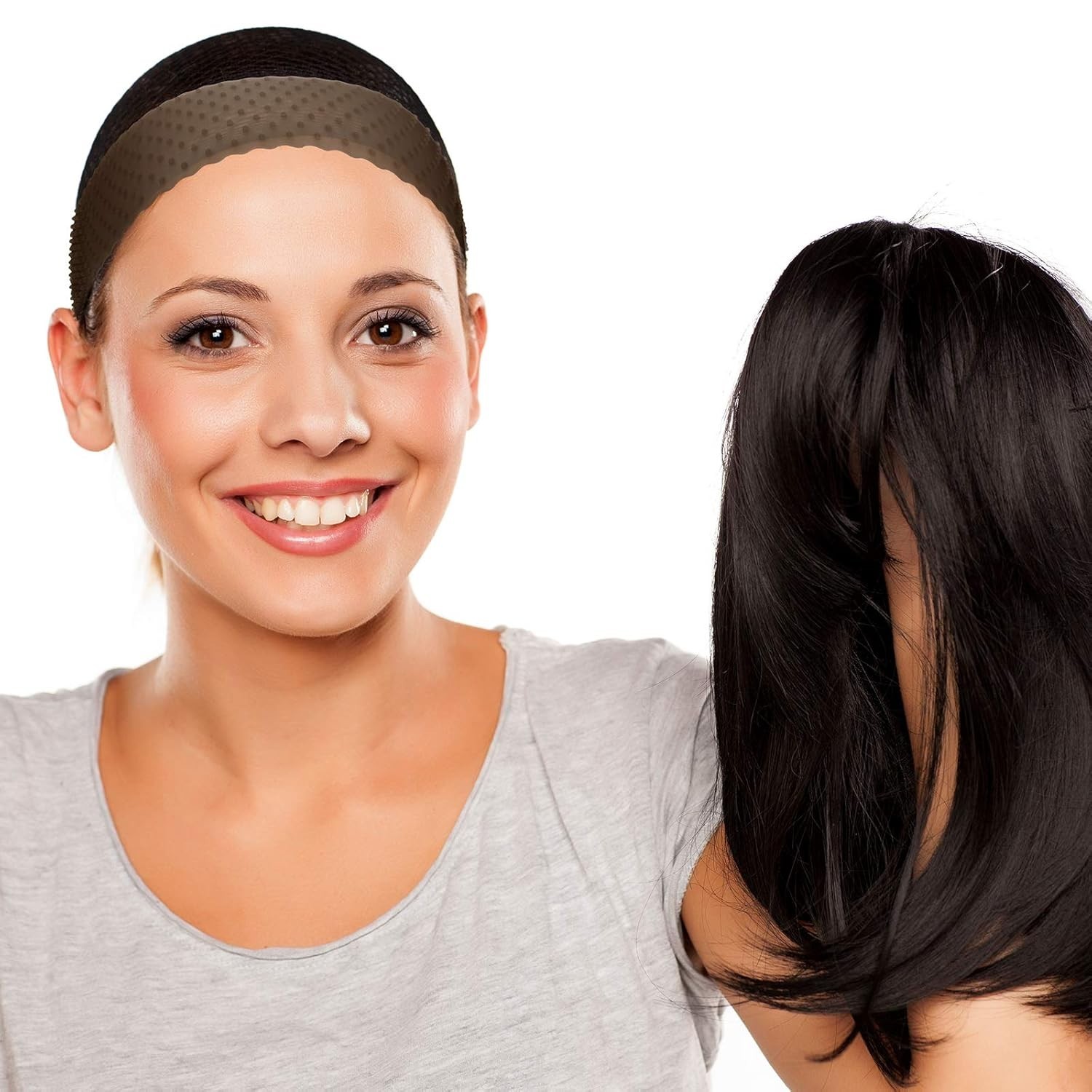 2 Pcs Silicone Wig Grip Band Snatch Proof No Slip Silicone Headband Bulk Elas…