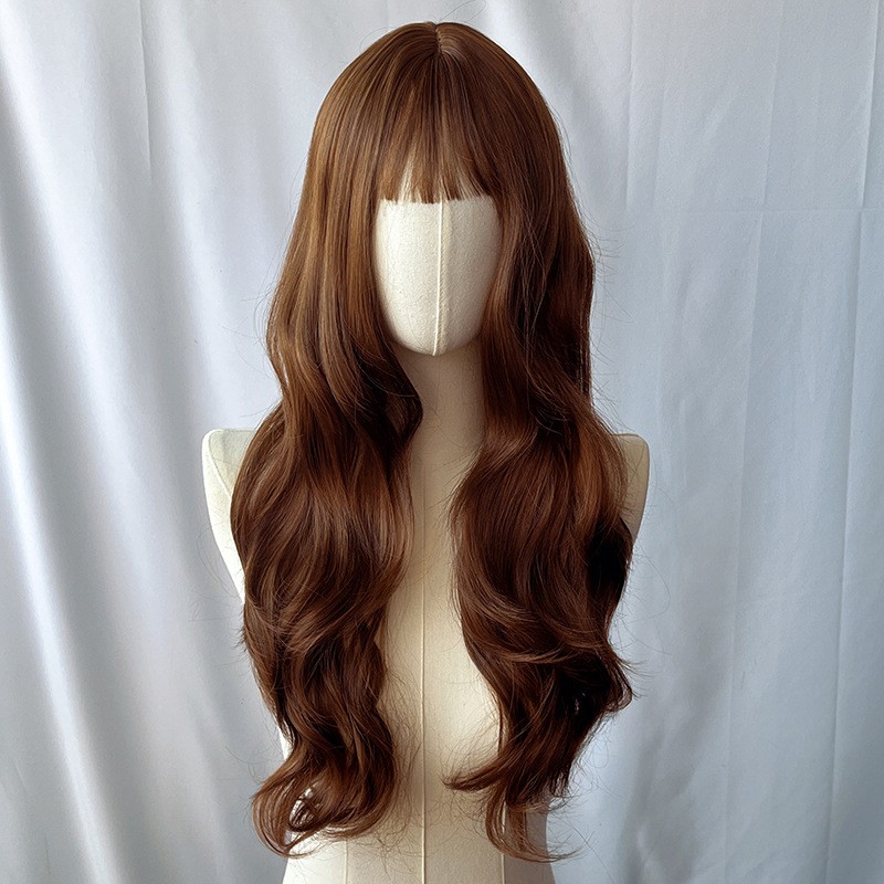 Women Curly Wigs Long Full Hair Girl Universal Cosplay Costume Anime Wave Wig AU