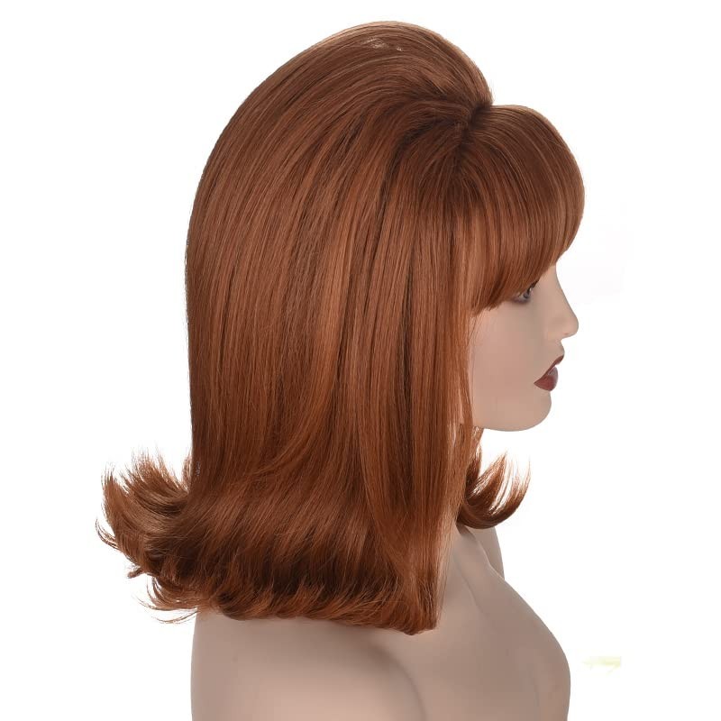 Womens Flip Wig 70S 60S Retro Beehive Style Bouffant Vintage Look Wig Costume Wo