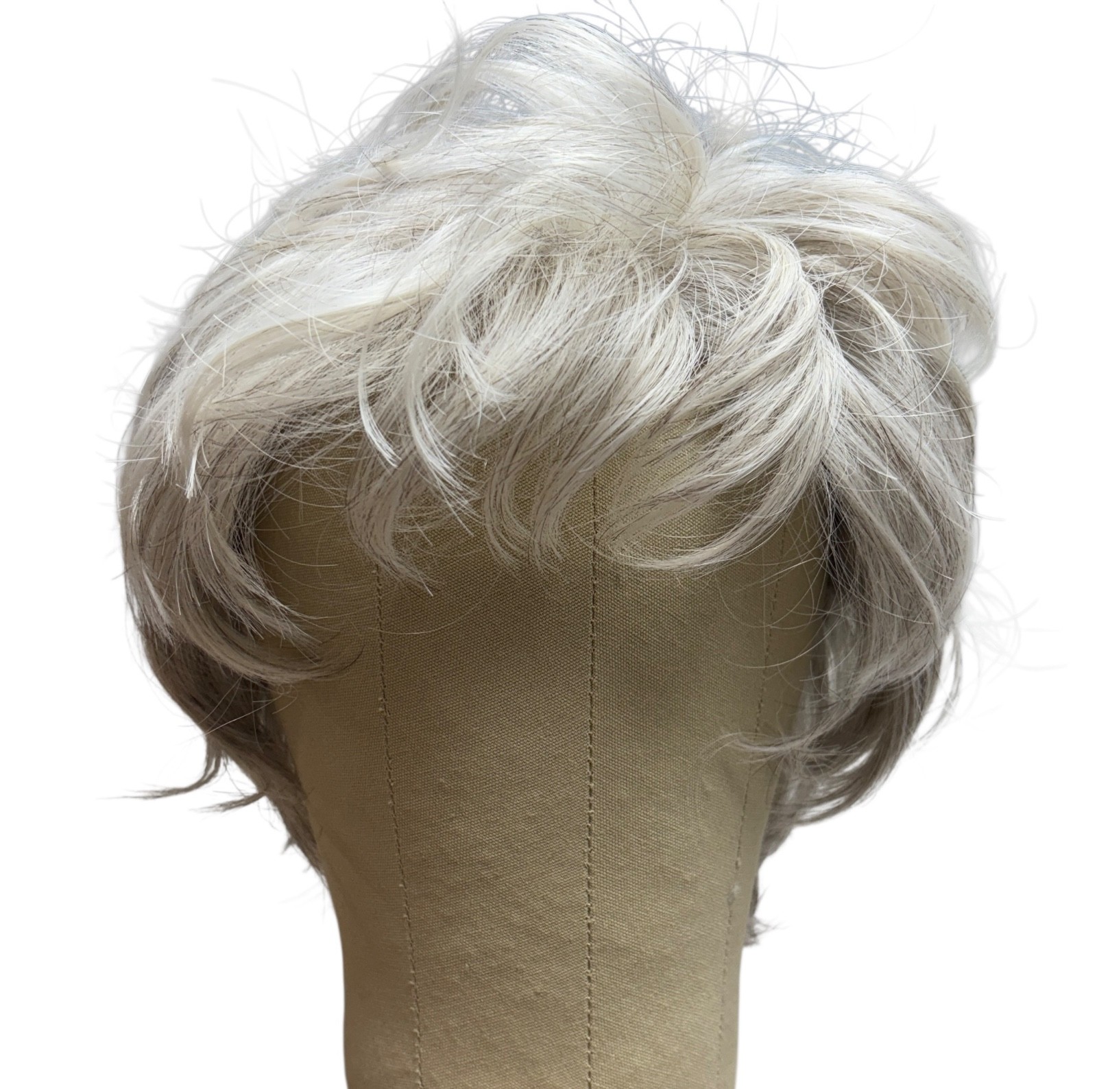 wig NWT in box COVER Ellen Wille Silver Mix short 2.2oz high heat mono-part
