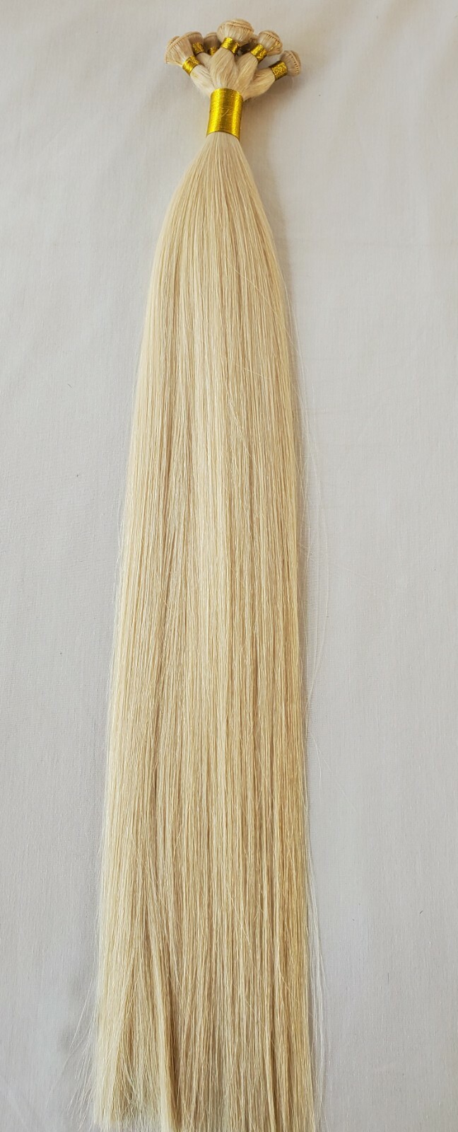 18″, 20″, 22″ Hand-Tied Weft, 100 grams, Human Remy Hair Extensions # 60