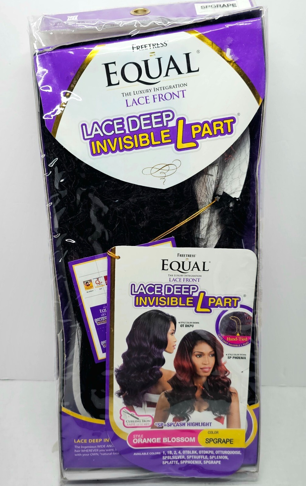 Freetress Equal Shake n Go Lace Front Wig “Orange Blossom”