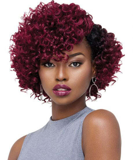 Outre Premium Purple Pack 100% Human Hair Premium Blend Salon Set Curls ROD SET