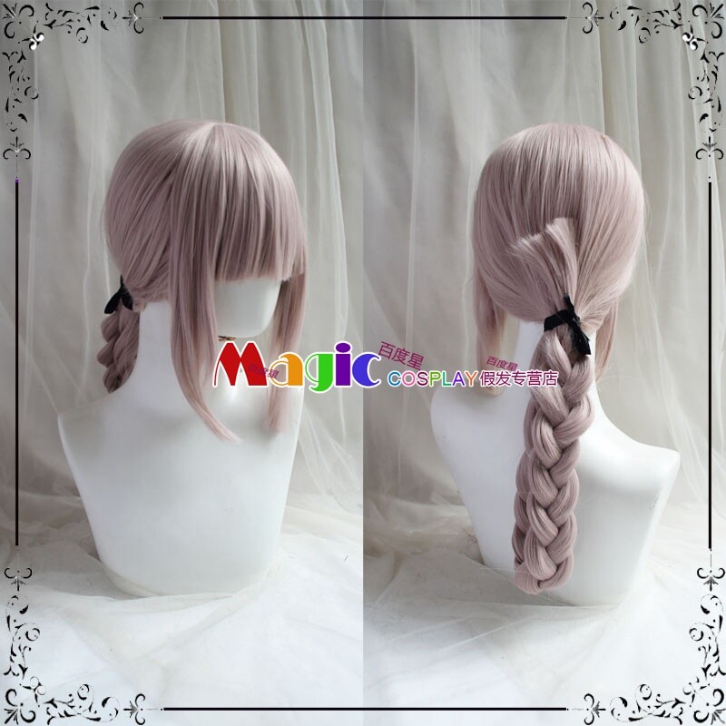 Fate/Grand Order Florence Nightingale Cosplay lotus Root Straight Pink Wig