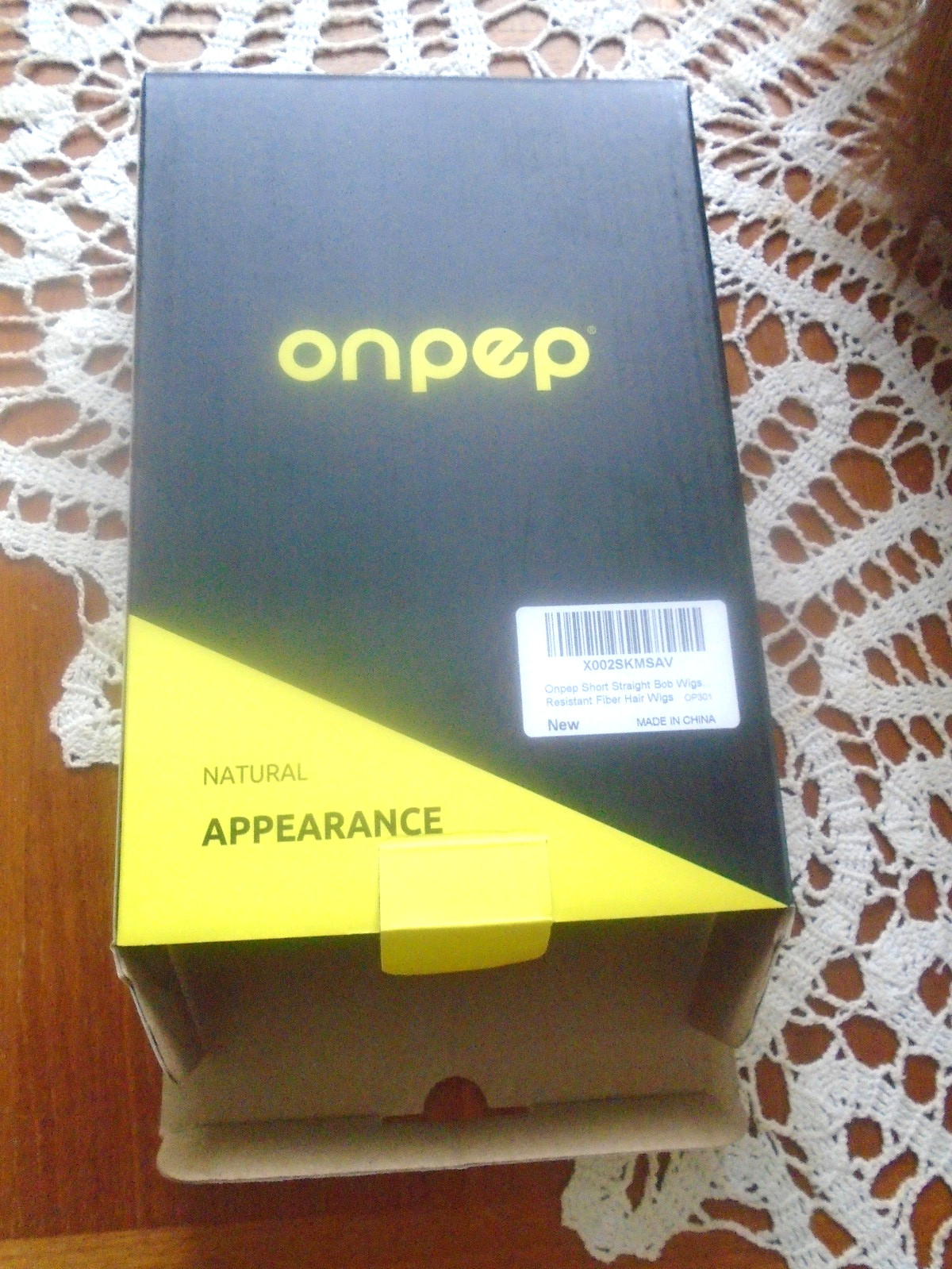 ONPEP Fashion Wigs Natural Honey Brown Chestnut Color New with Box!