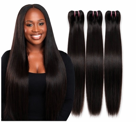 Vietnamese Baby Raw Human Hair Bundles Straight Silky Natural Black 20 22 24