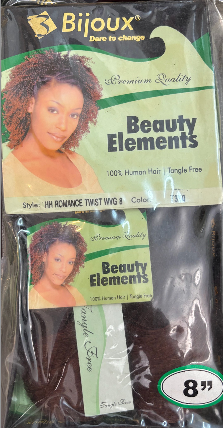 Bijoux T330 Premium Quality Beauty Elements 100% HH HH Romance Twist WVG 8