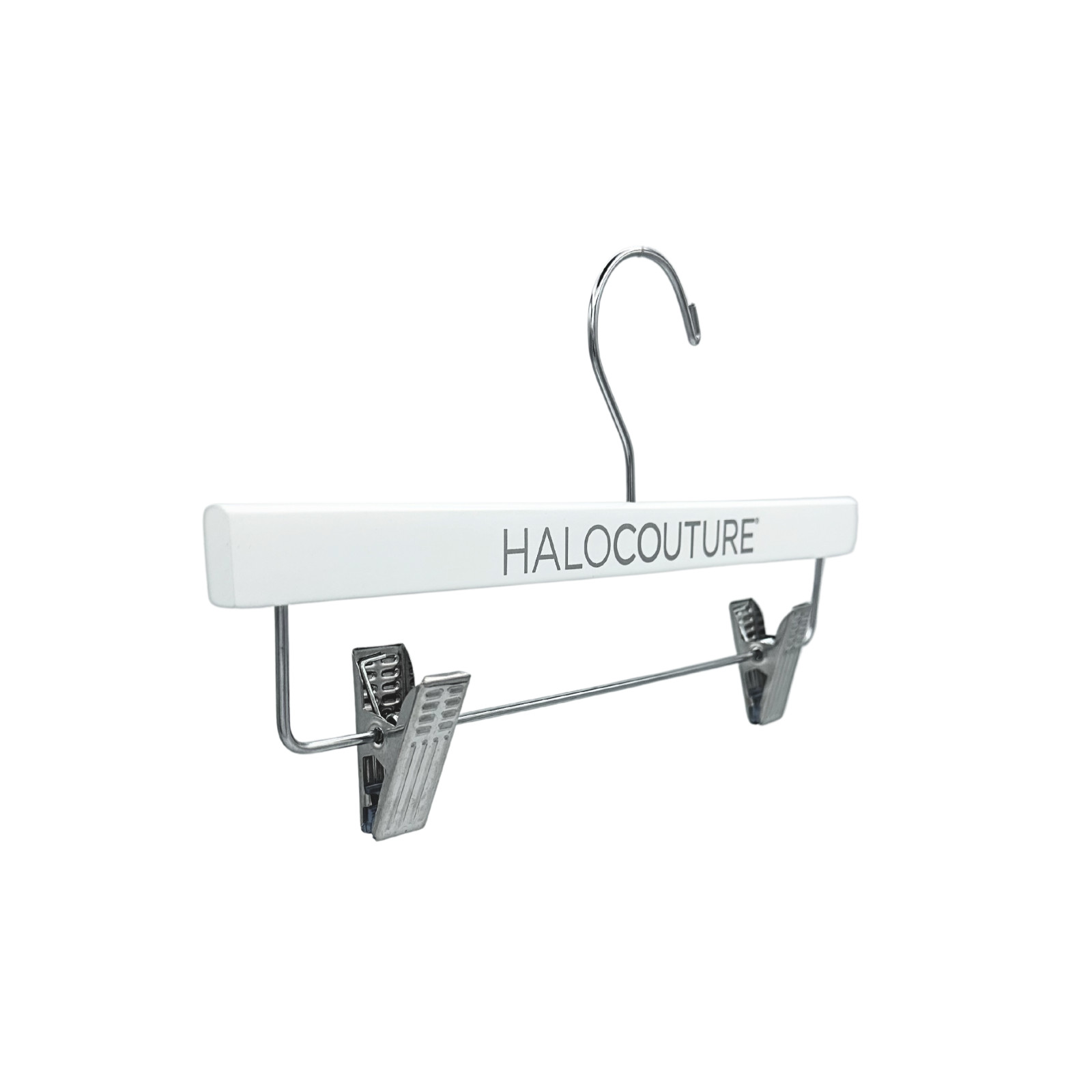 Halo Couture Extensions Hanger (Pack of 10, 20, 50, or 100 Wooden Hangers)