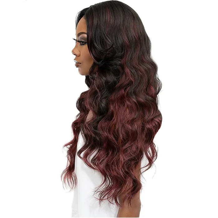 Janet Collection Melt 100% Hand-tied HD Swiss Extended Part Lace Front Wig- BODE