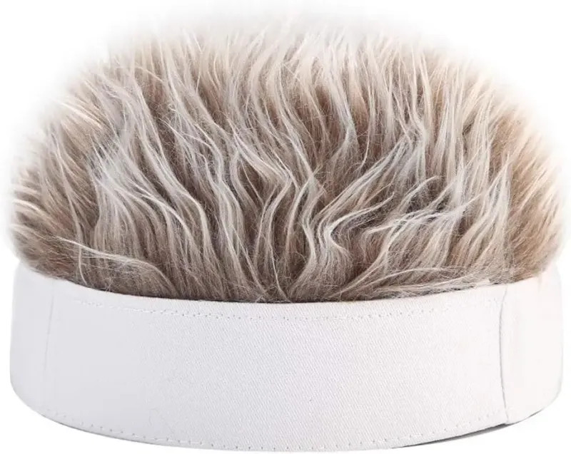 Wig Wig Cap Adjustable Baseball Cap Wig Spiked Hair Unisex Casual Simple Sun Hat
