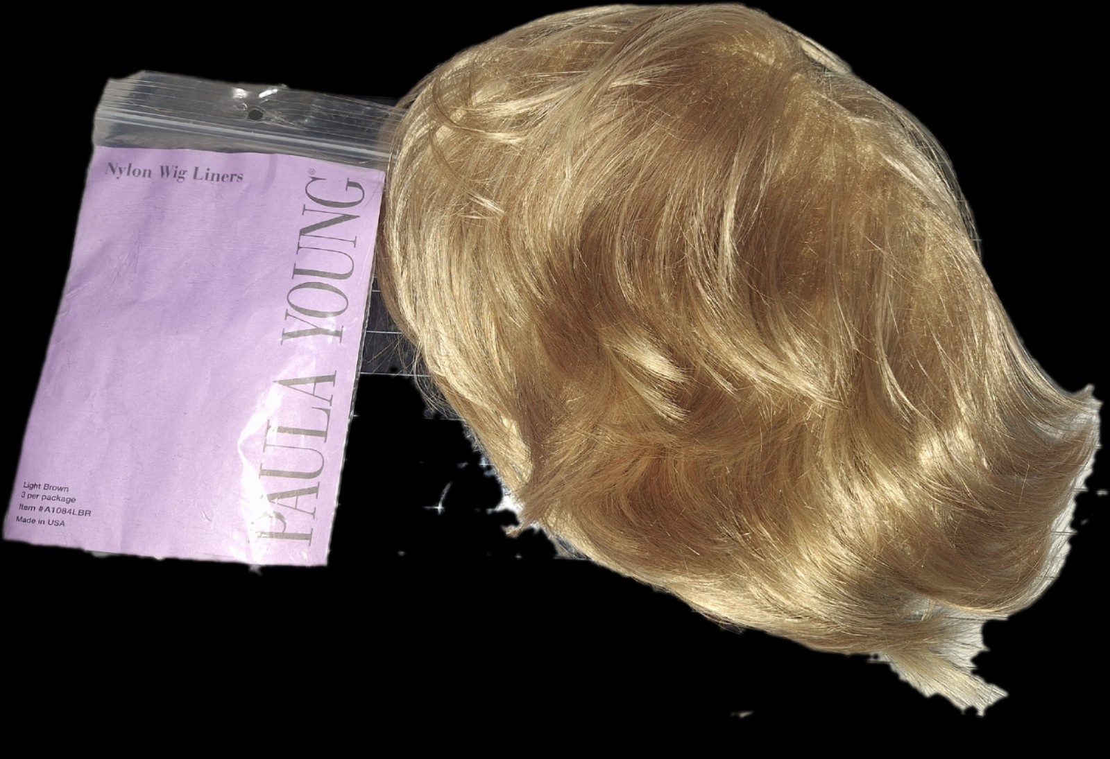 Paula Young Light Brown Layered Wavy Synthetic Wig One Size 8in A2025/ A1084LBR