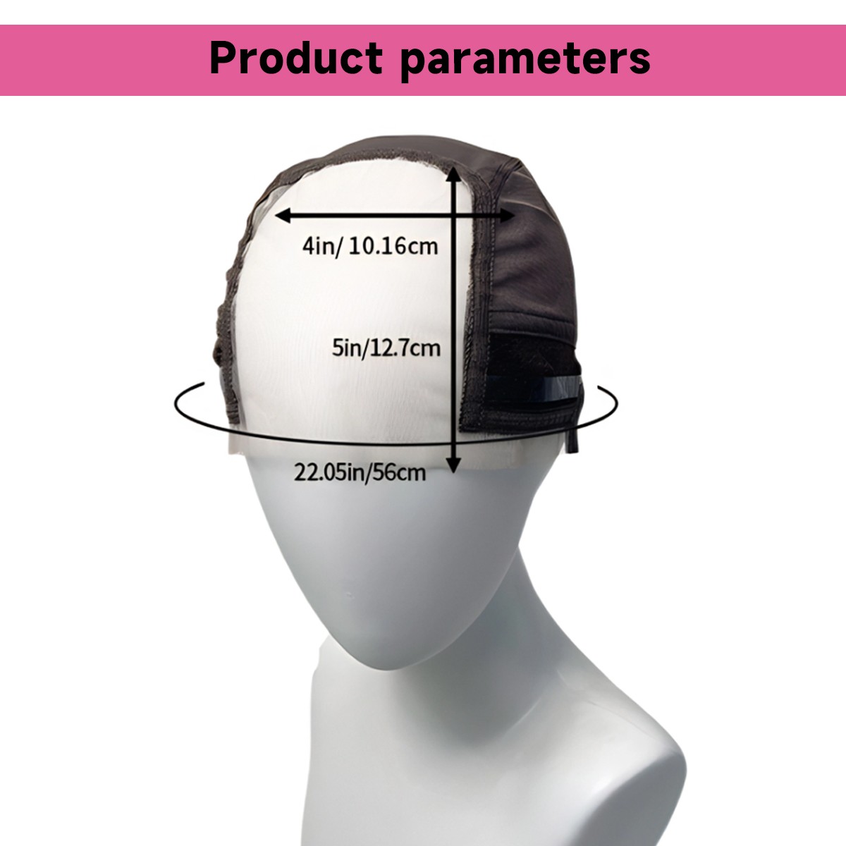 Lace wig grip cap adjustable, keeping wigs in place, Adjustable Grip, Reusable