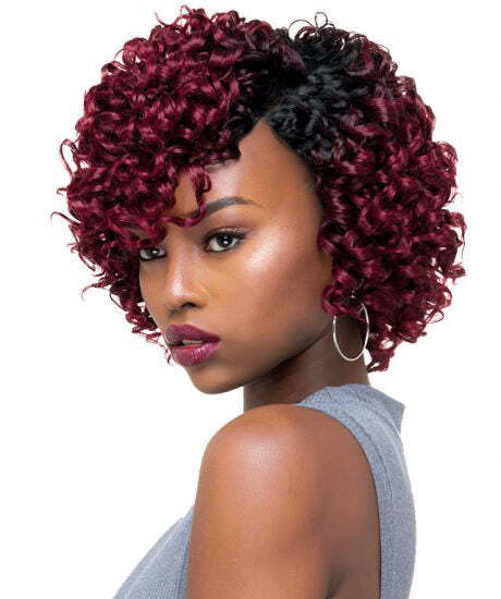 Outre Premium Purple Pack 100% Human Hair Premium Blend Salon Set Curls ROD SET